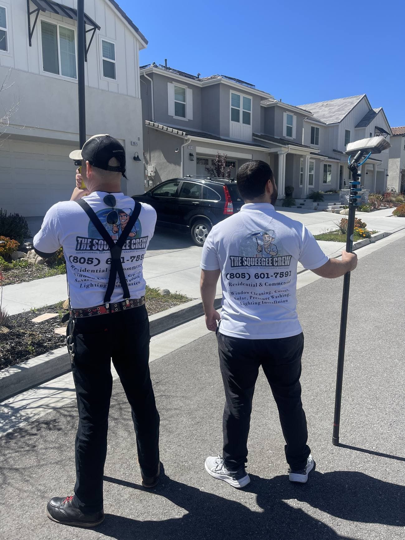 The Squeegee Crew team in Ventura, CA